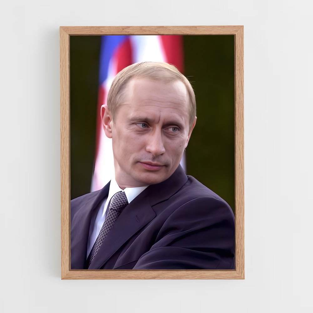 ap-vladimir putin-6 cadre Bois clair