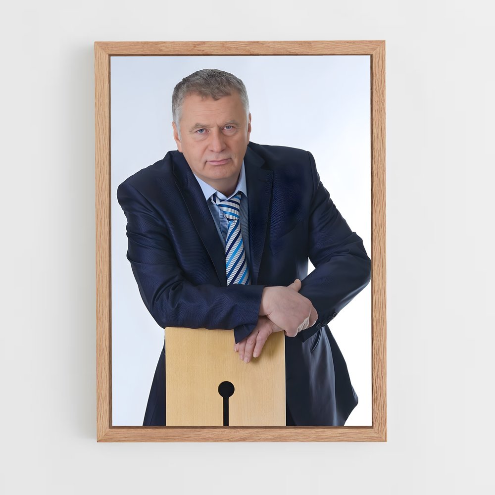 ap-vladimir zhirinovsky-1 cadre Bois clair