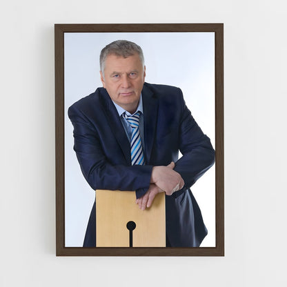 ap-vladimir zhirinovsky-1 cadre Bois foncé