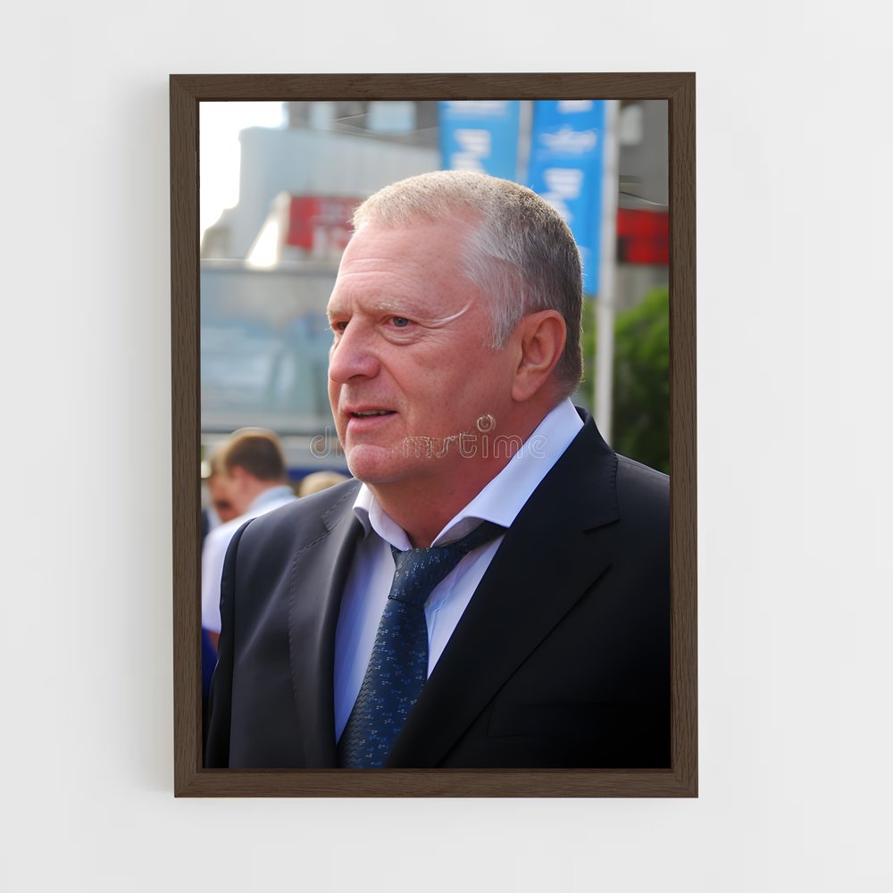ap-vladimir zhirinovsky-2 cadre Bois foncé
