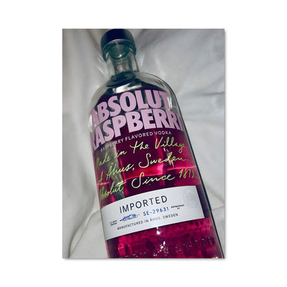 Poster Pink Absorption