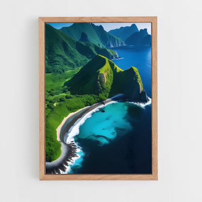 ap-volcanic islands-10 cadre Bois clair