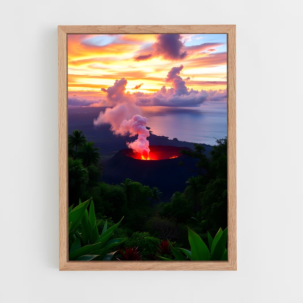 ap-volcanic islands-5 cadre Bois clair
