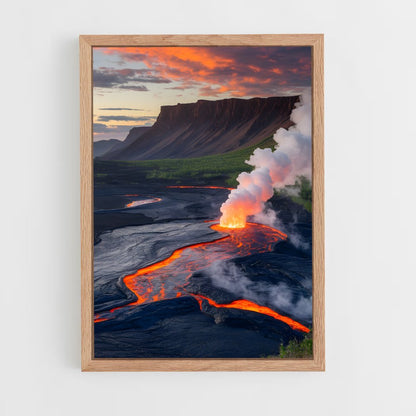 ap-volcanic islands-7 cadre Bois clair