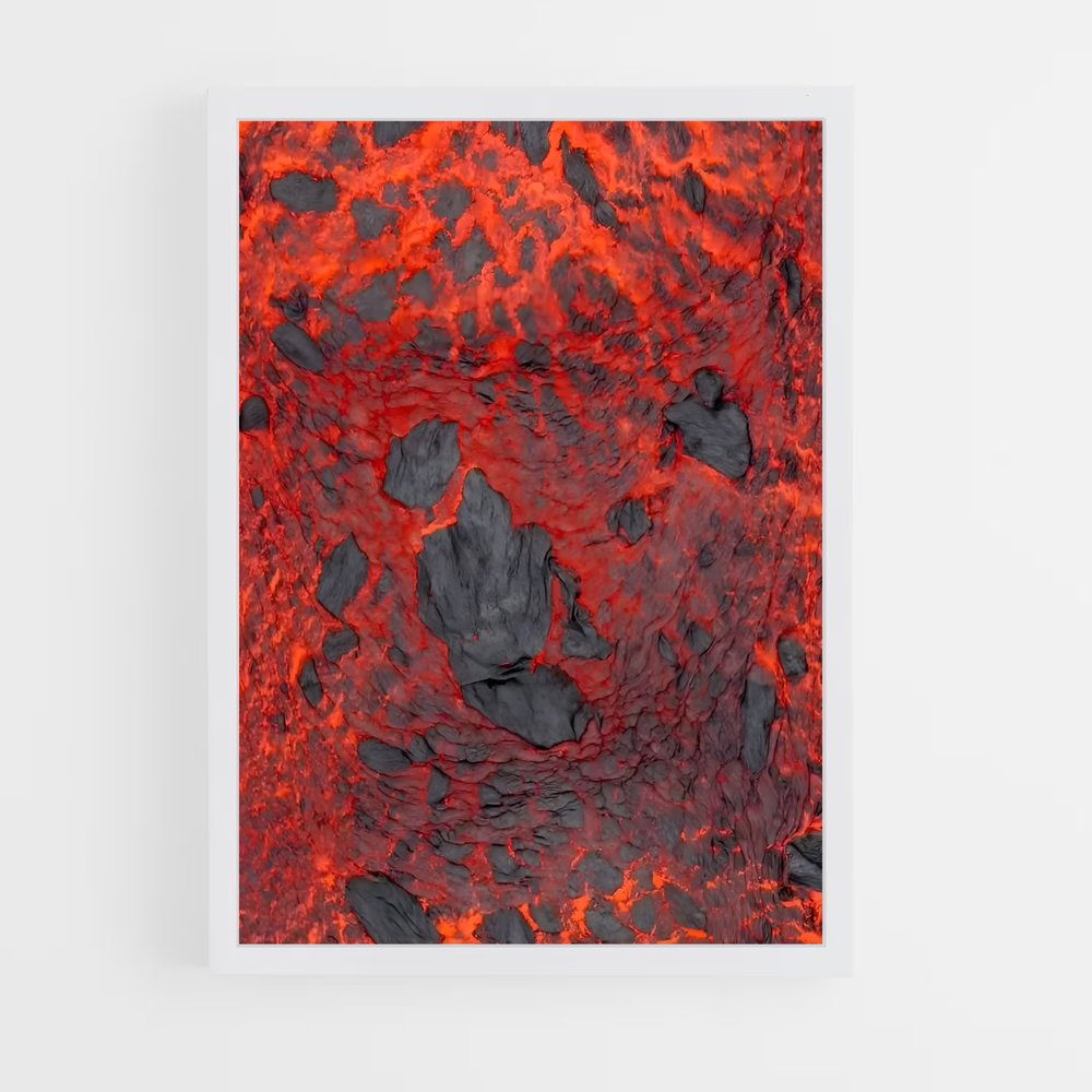 ap-volcanic rock-3 cadre Blanc