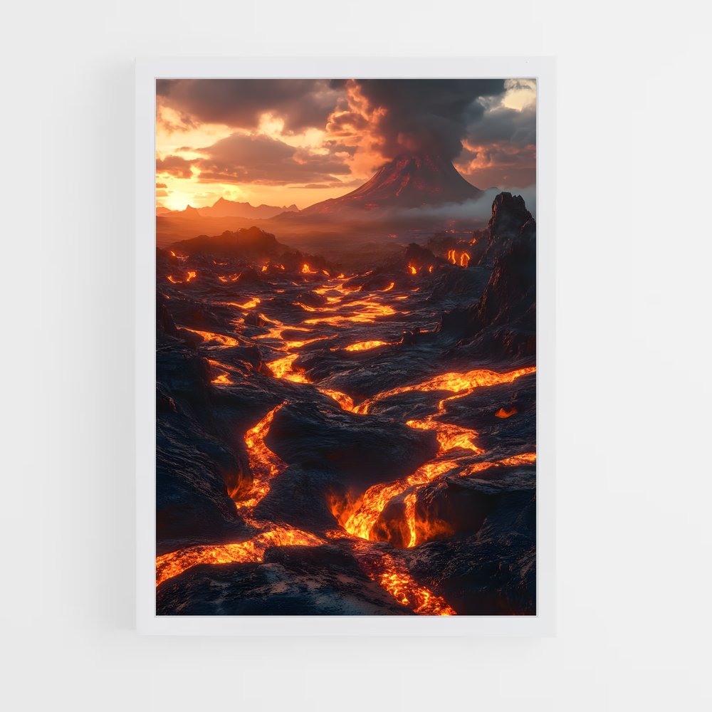 ap-volcano-1 cadre Blanc