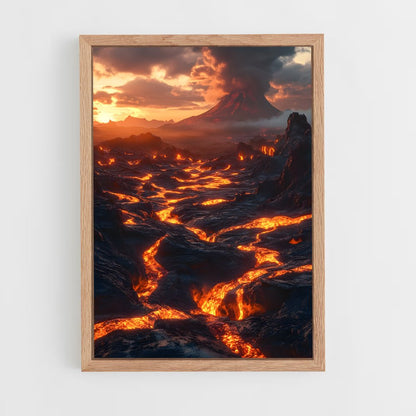 ap-volcano-1 cadre Bois clair