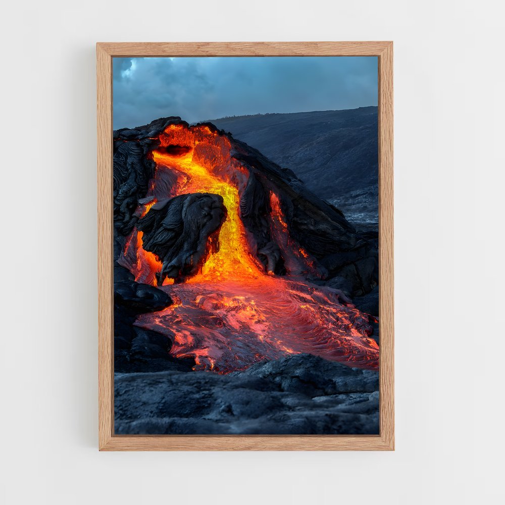 ap-volcano-10 cadre Bois clair