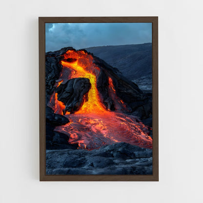 ap-volcano-10 cadre Bois foncé