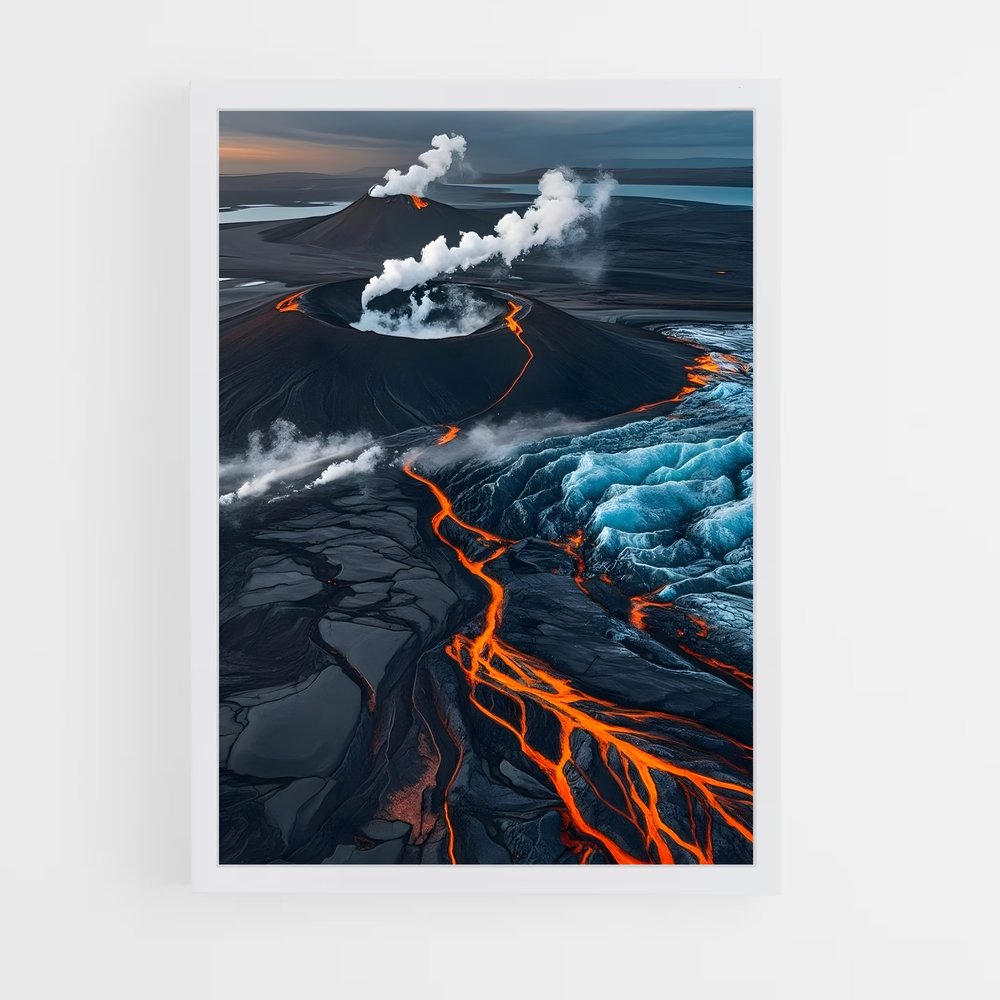 ap-volcano-11 cadre Blanc