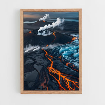 ap-volcano-11 cadre Bois clair