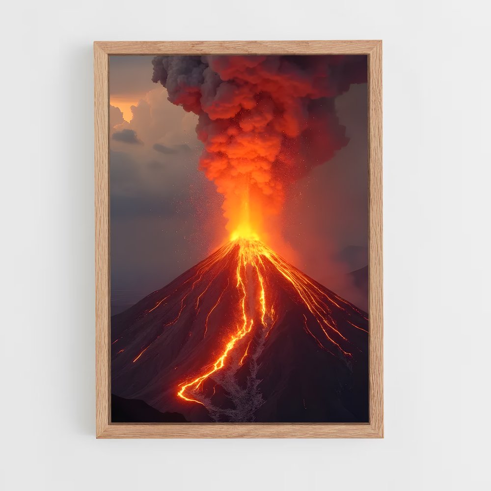 ap-volcano-6 cadre Bois clair