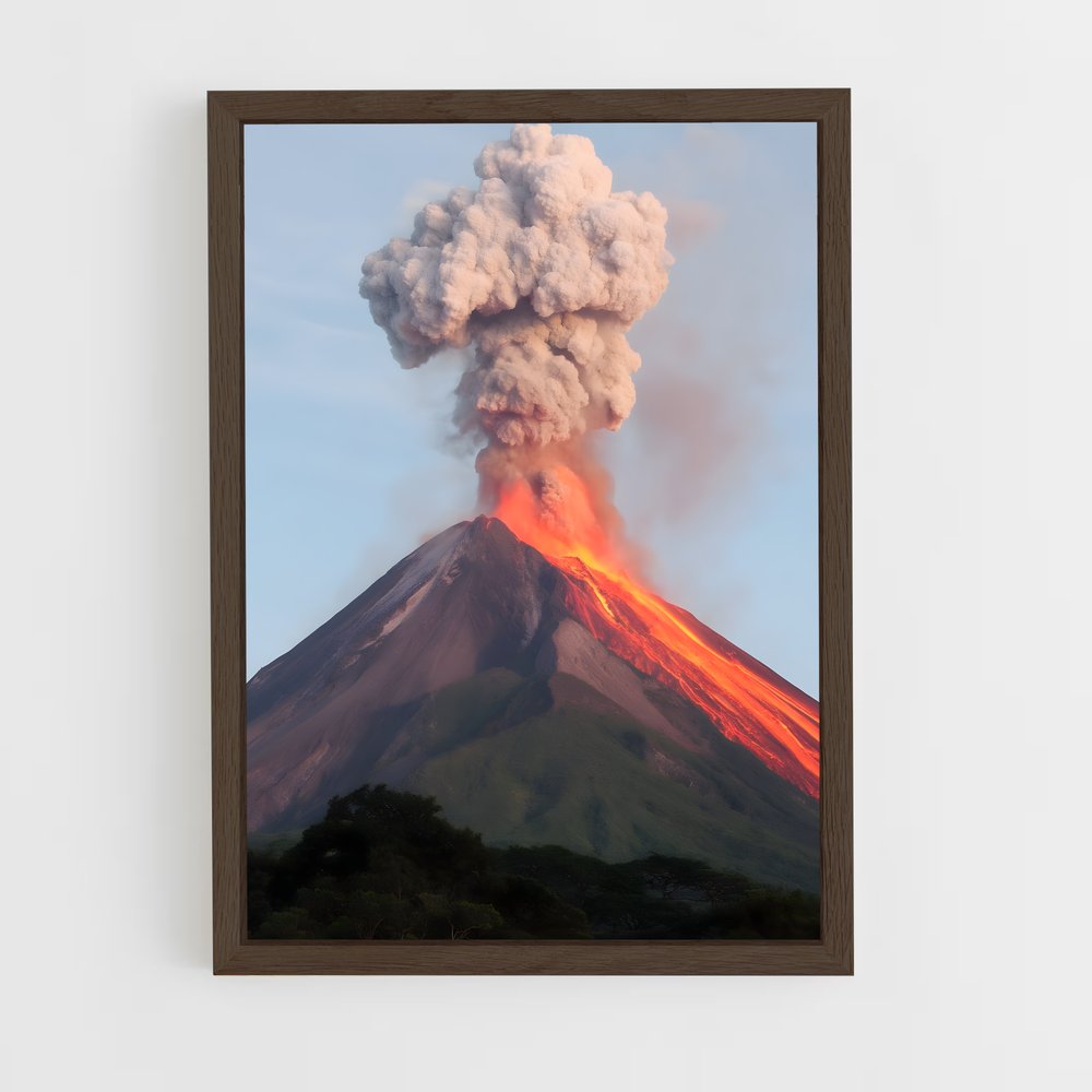 ap-volcano-9 cadre Bois foncé