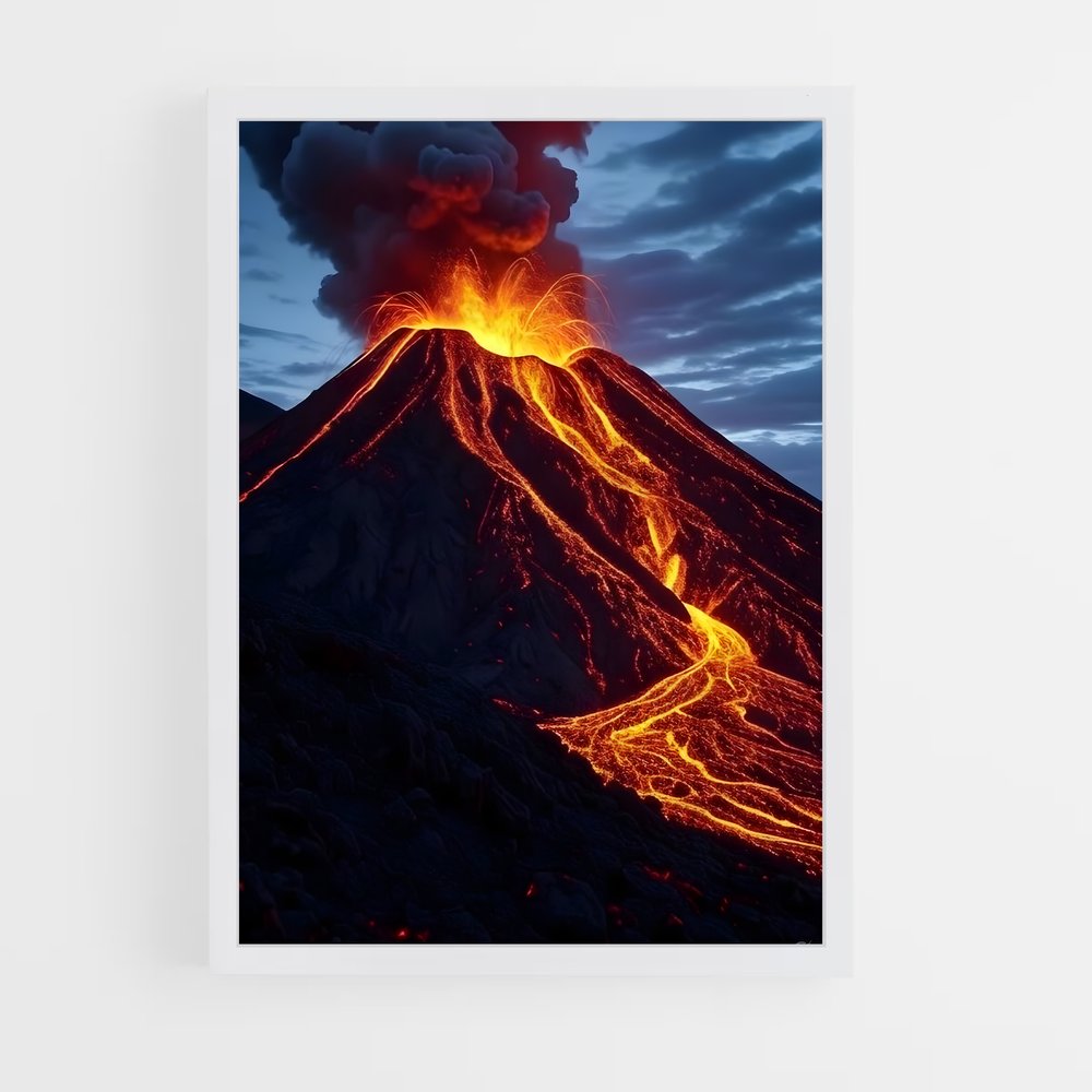 ap-volcanoes-1 cadre Blanc
