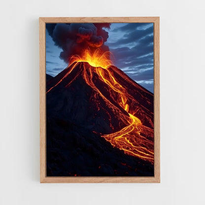 ap-volcanoes-1 cadre Bois clair