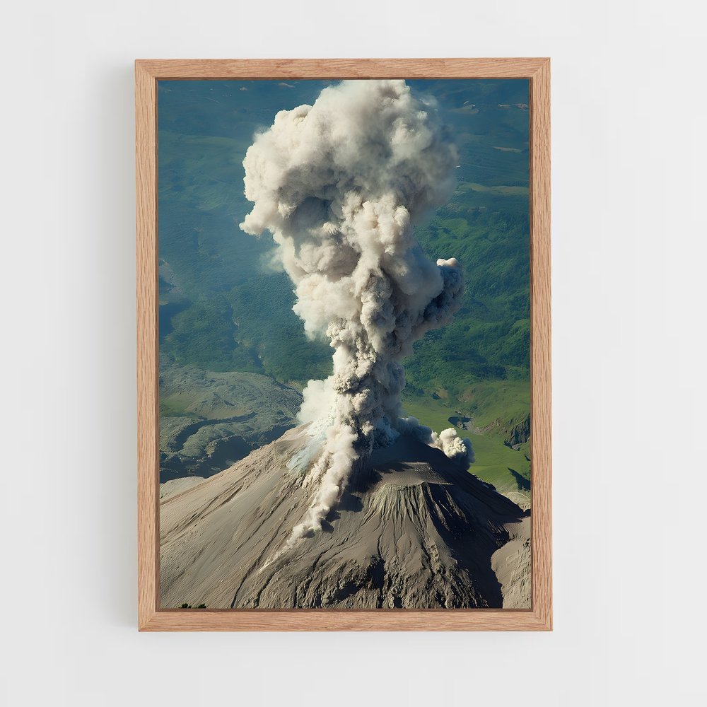 ap-volcanoes-4 cadre Bois clair