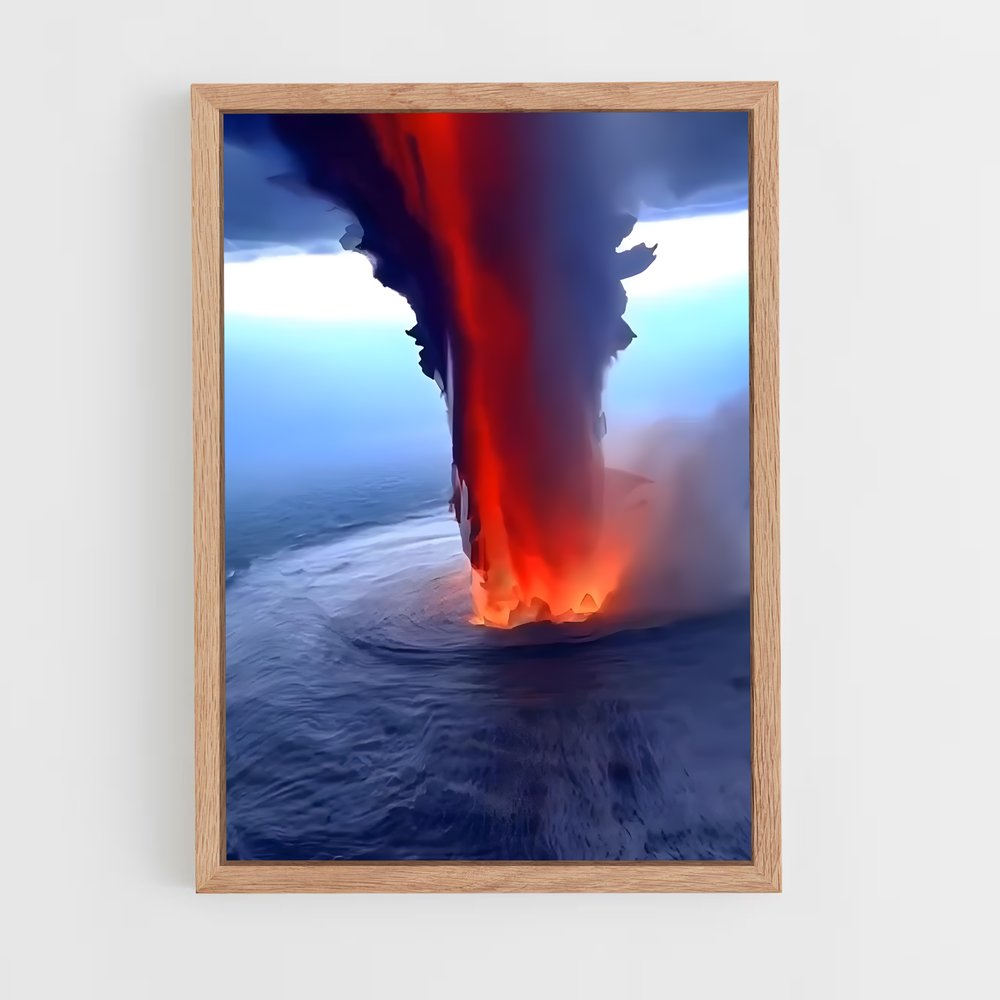 ap-volcanoes-8 cadre Bois clair