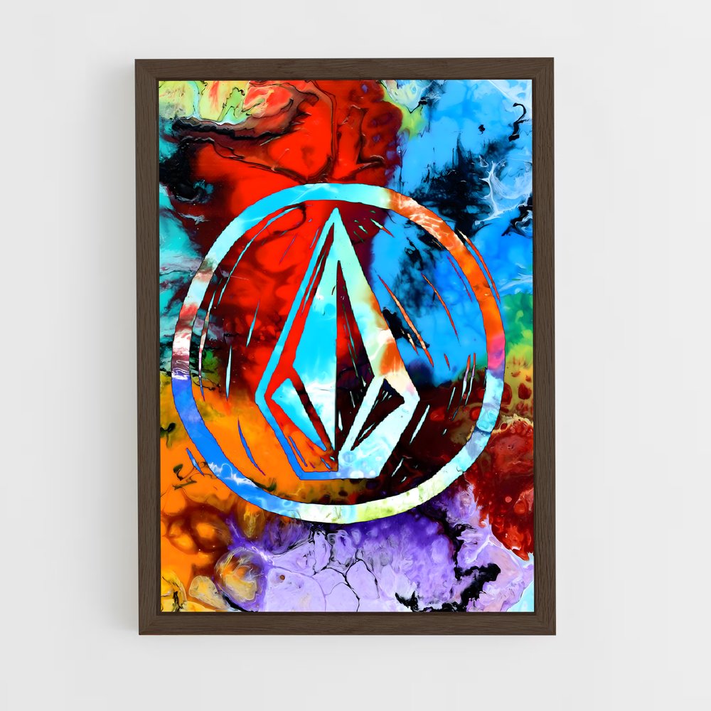 ap-volcom-1 cadre Bois foncé