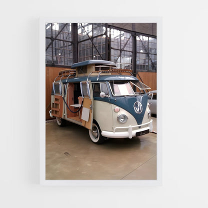 ap-volkswagen bus-1 cadre Blanc