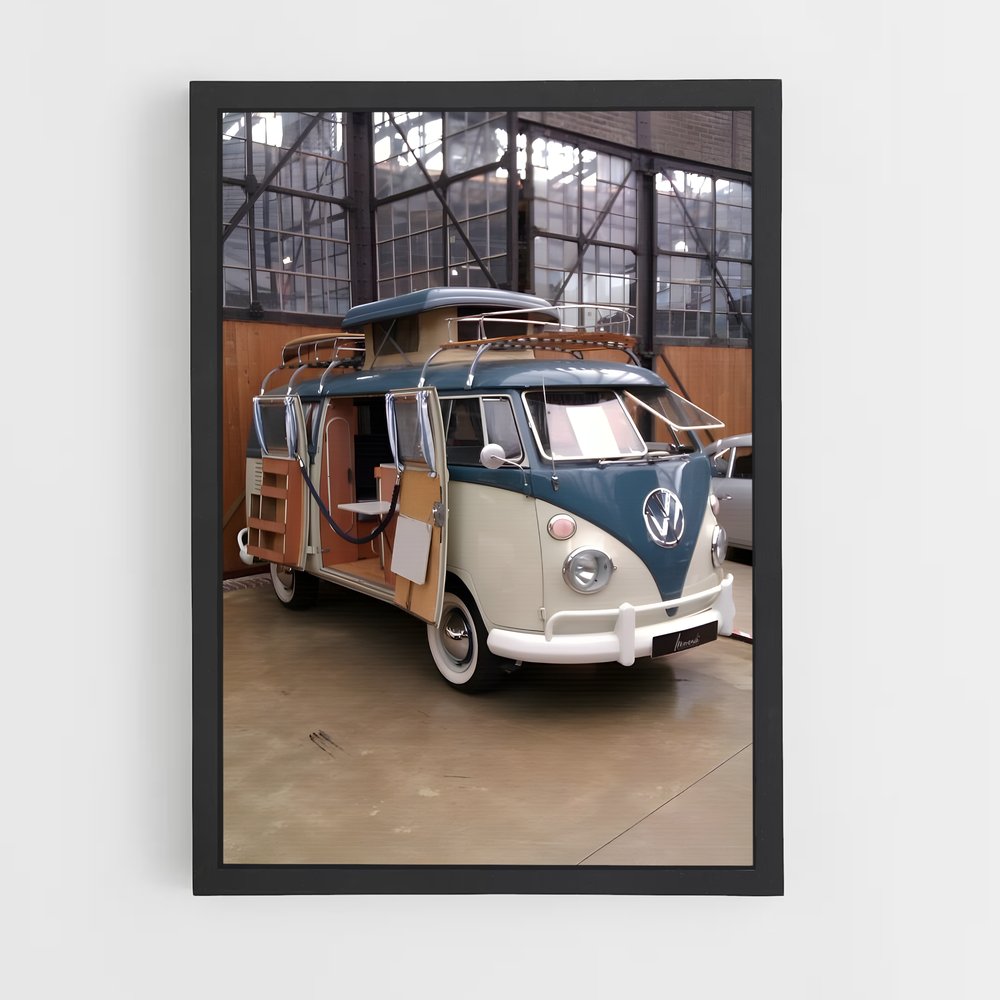 ap-volkswagen bus-1 cadre Noir