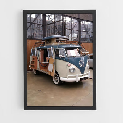 ap-volkswagen bus-1 cadre Noir