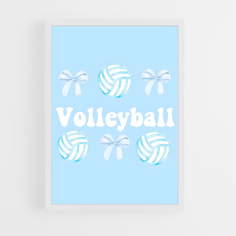 ap-volleyball-8 cadre Blanc