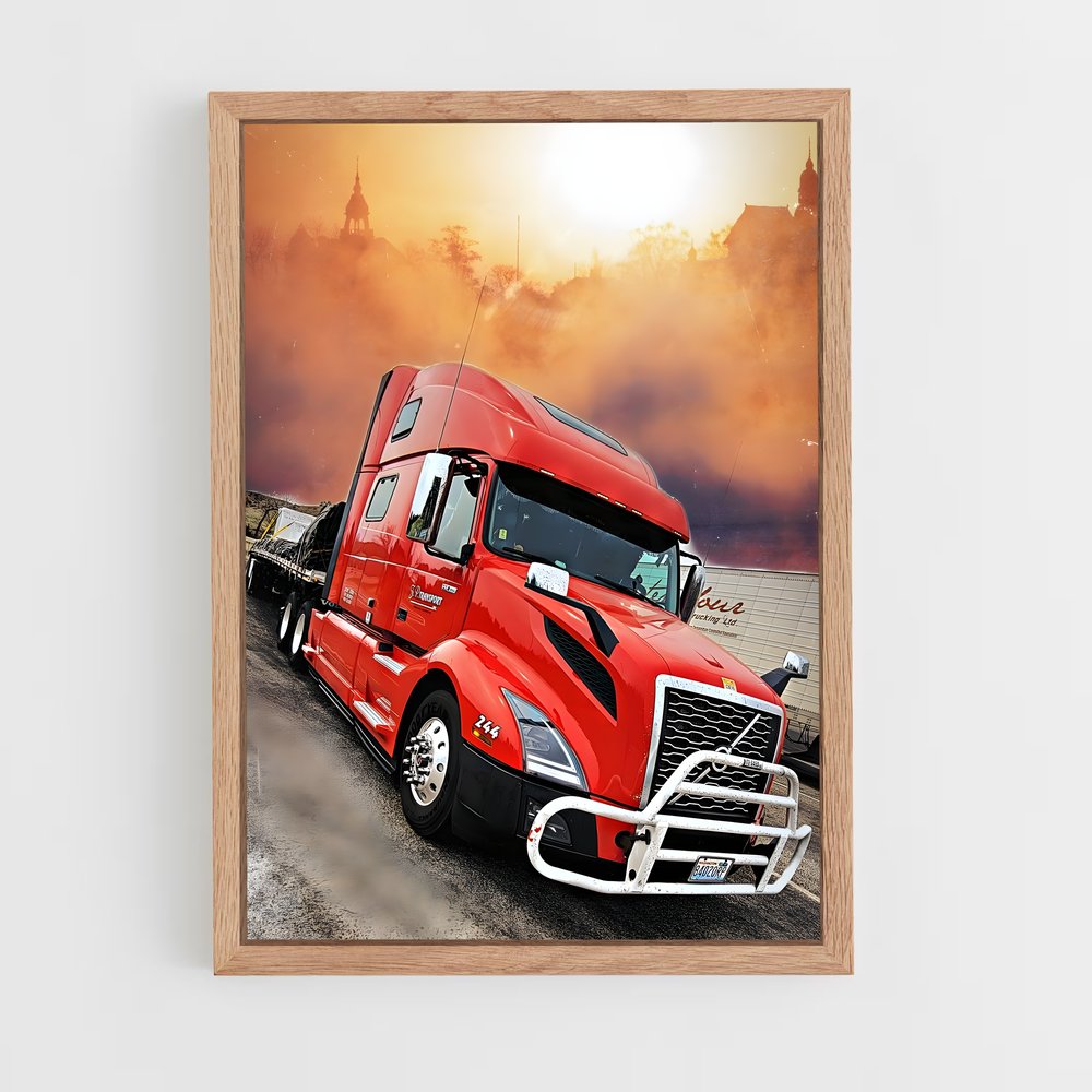 ap-volvo vnl-3 cadre Bois clair