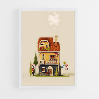 ap-voxel art-2 cadre Blanc