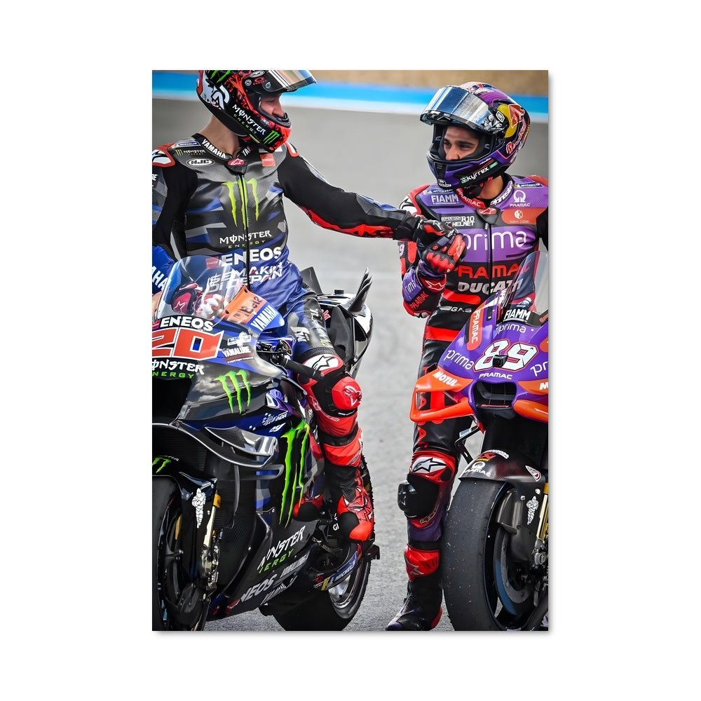 Poster Duel de Motos