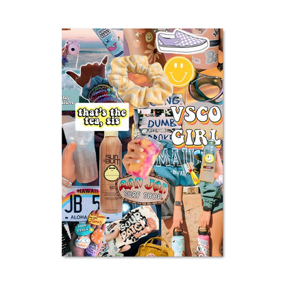 Poster Vibes de Plage