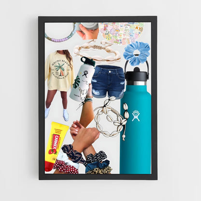 ap-vsco girl-1 cadre Noir