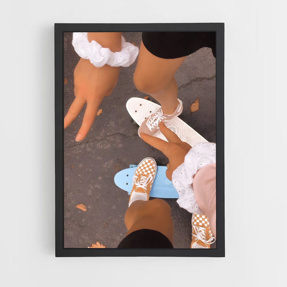 ap-vsco girl-10 cadre Noir
