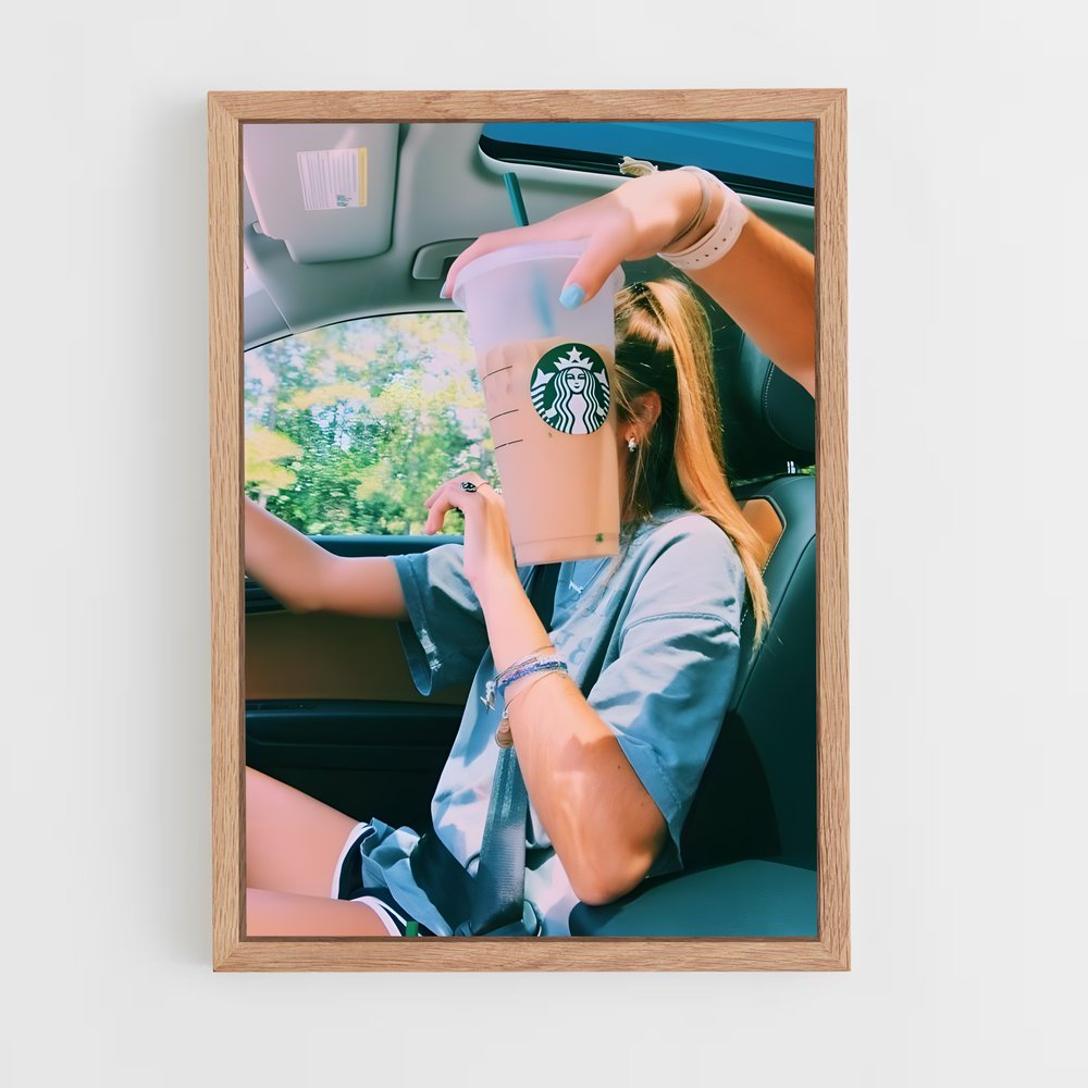 ap-vsco girl-3 cadre Bois clair