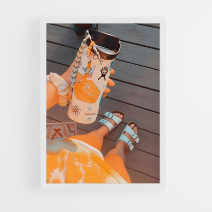ap-vsco girl-4 cadre Blanc