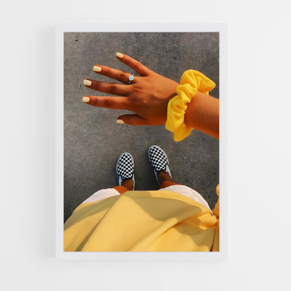 ap-vsco girl-6 cadre Blanc