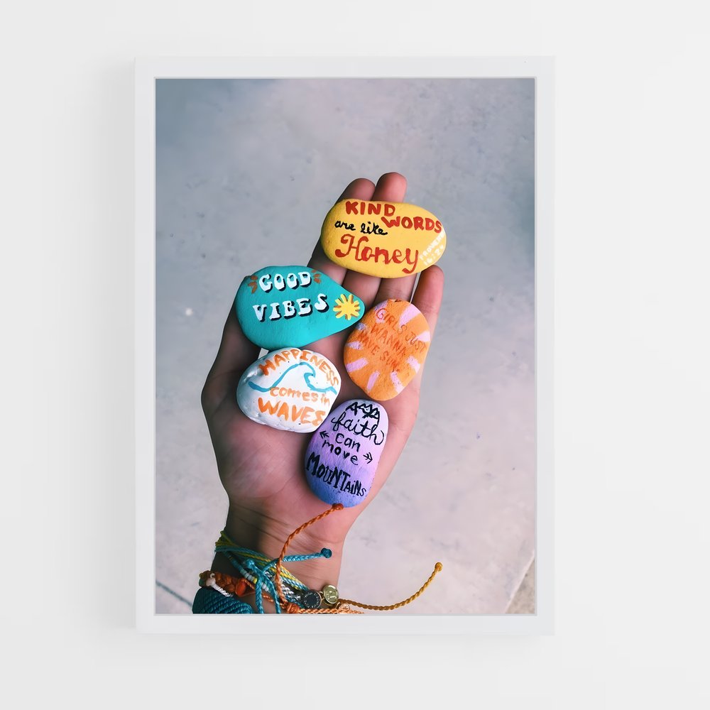 ap-vsco girl-9 cadre Blanc