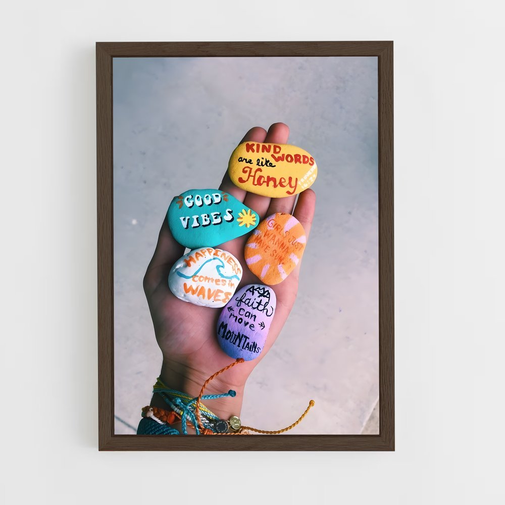 ap-vsco girl-9 cadre Bois foncé