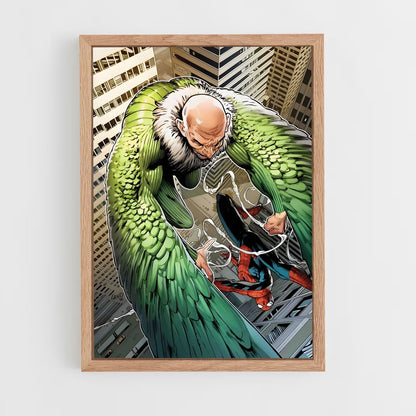 ap-vulture spider-man-2 cadre Bois clair