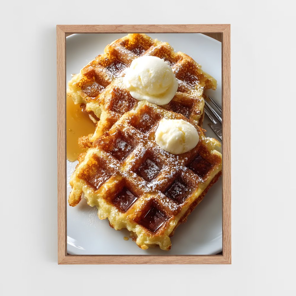 ap-waffle-1 cadre Bois clair