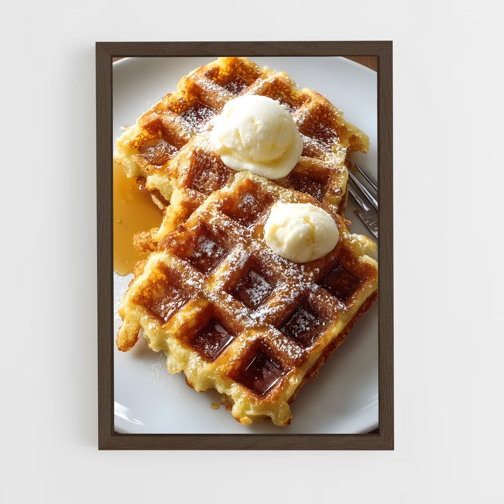 ap-waffle-1 cadre Bois foncé