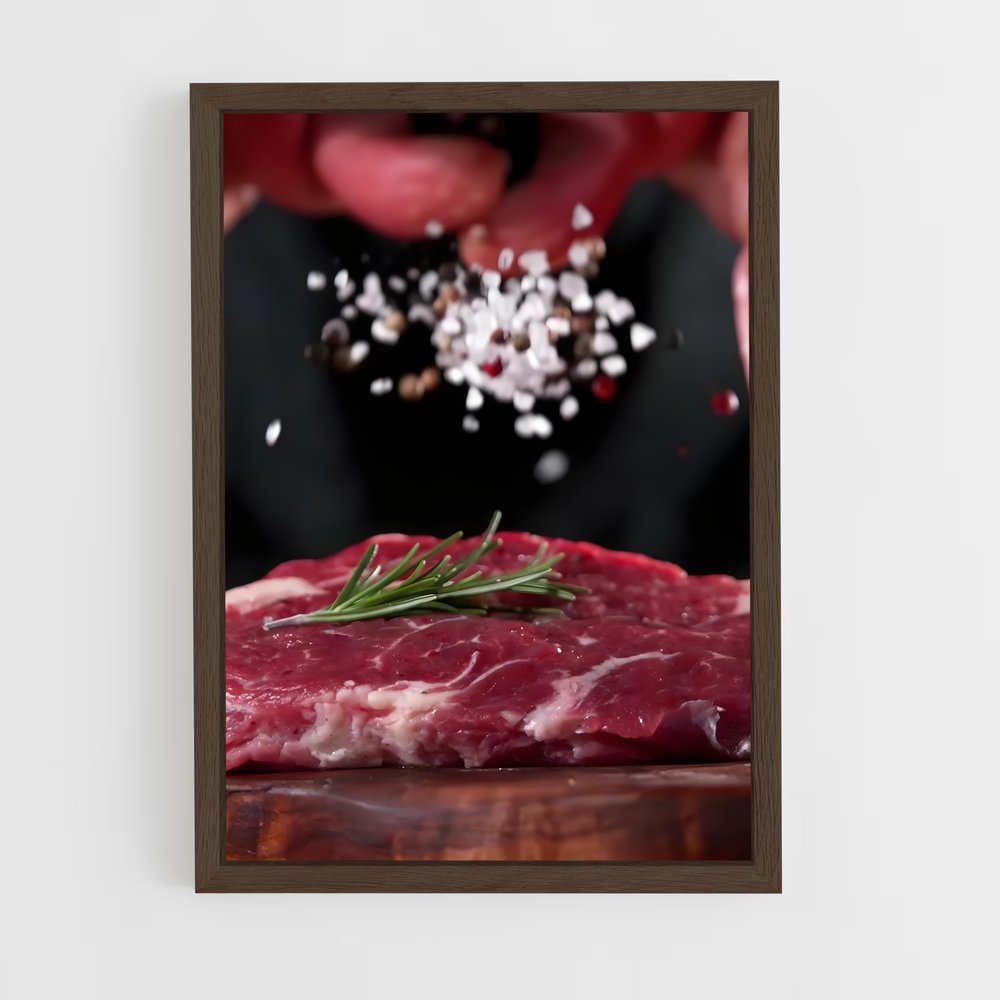 ap-wagyu-1 cadre Bois foncé