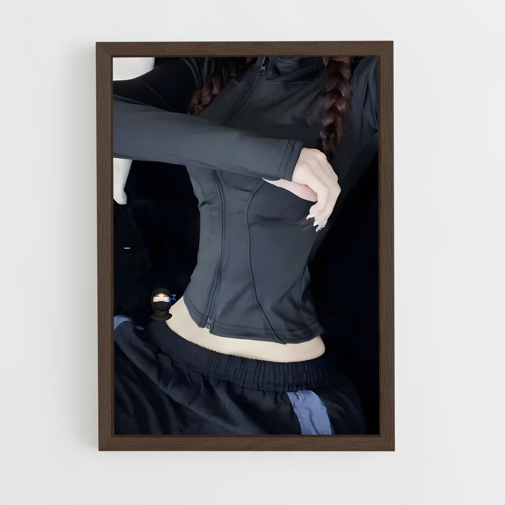 ap-waist-4 cadre Bois foncé