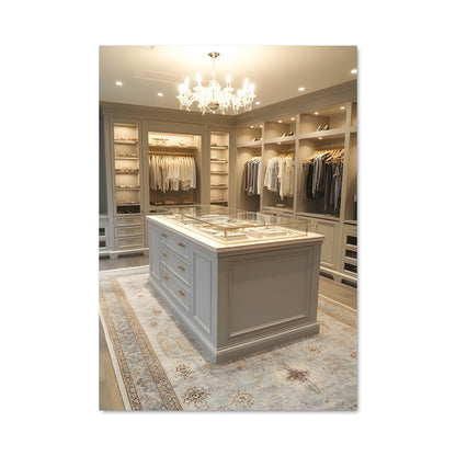Poster Le Dressing Éblouissant