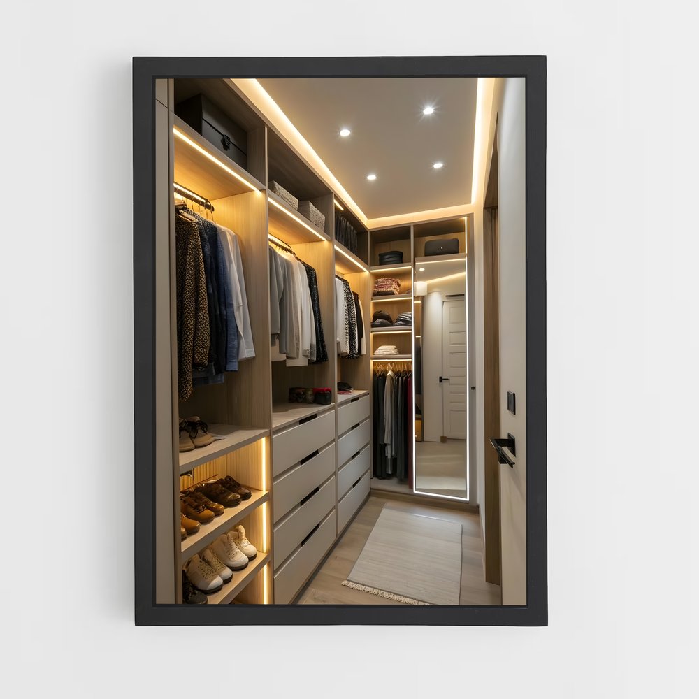 ap-walk-in closet-1 cadre Noir