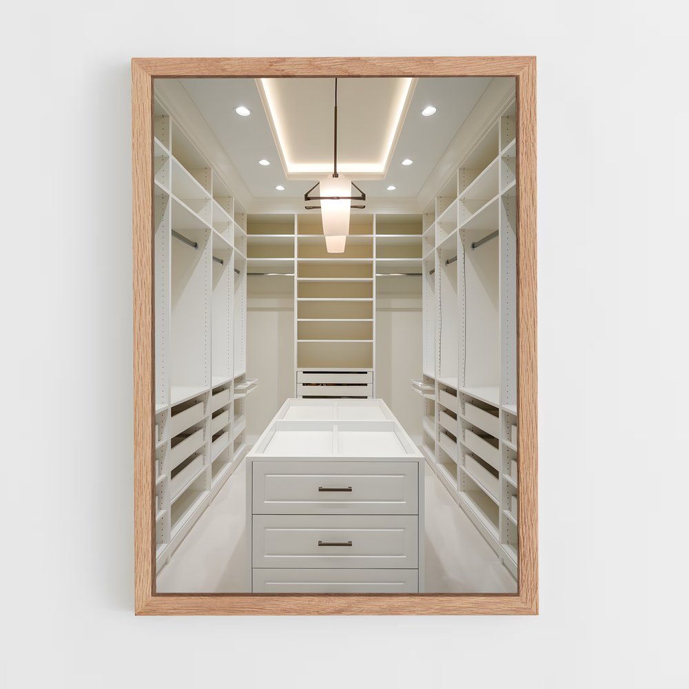 ap-walk-in closet-12 cadre Bois clair