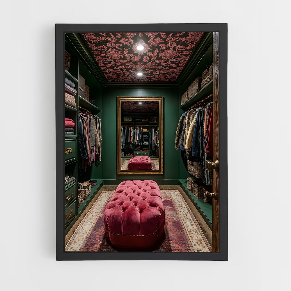 ap-walk-in closet-13 cadre Noir