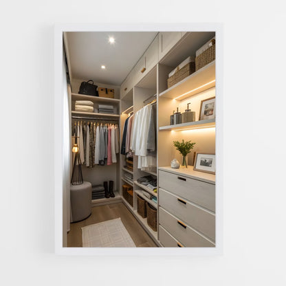 ap-walk-in closet-15 cadre Blanc