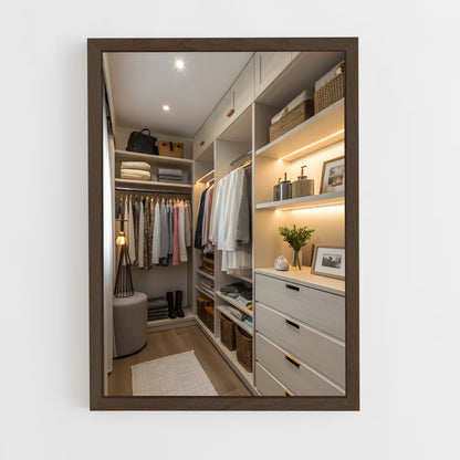 ap-walk-in closet-15 cadre Bois foncé