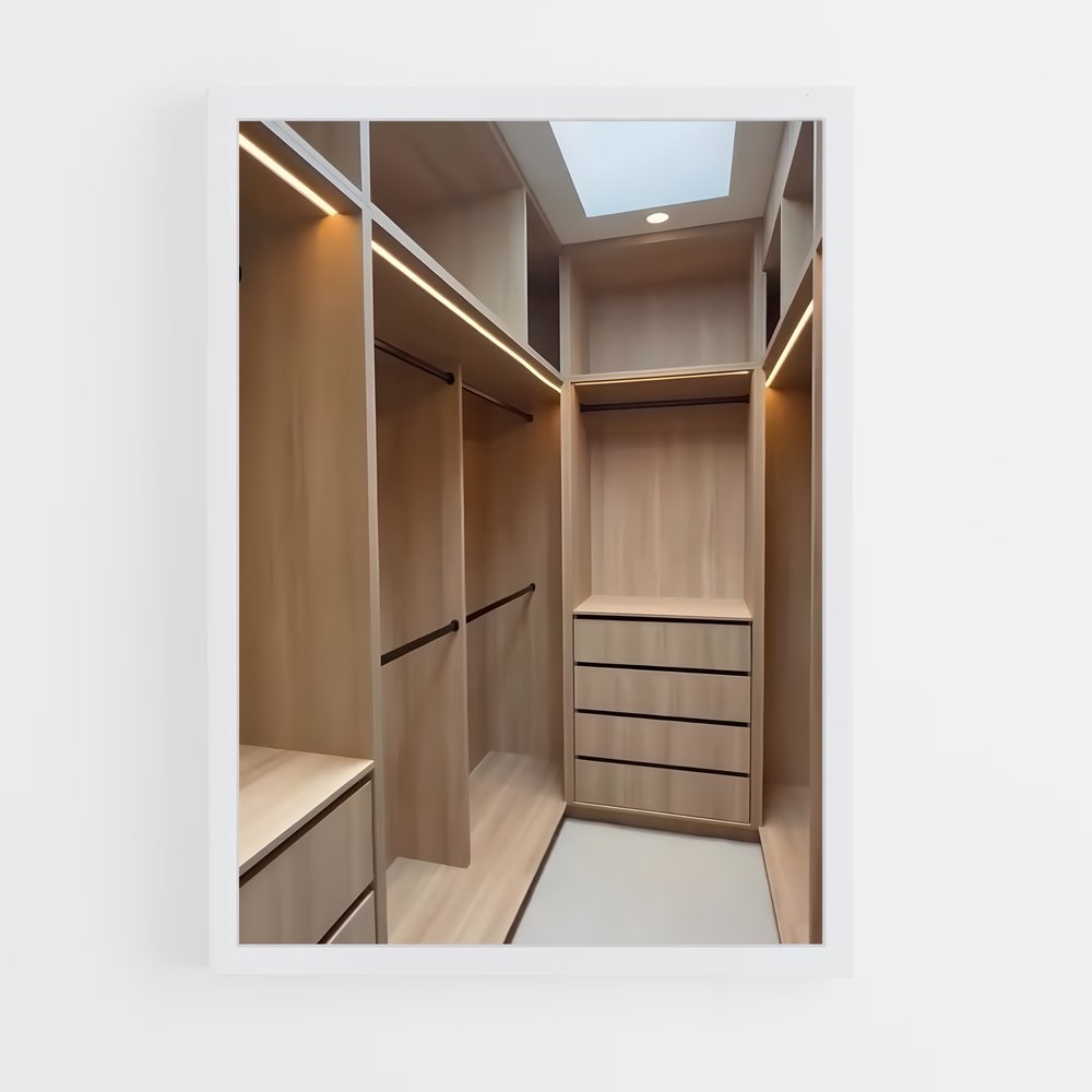 ap-walk-in closet-17 cadre Blanc