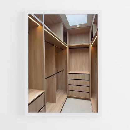 ap-walk-in closet-17 cadre Blanc